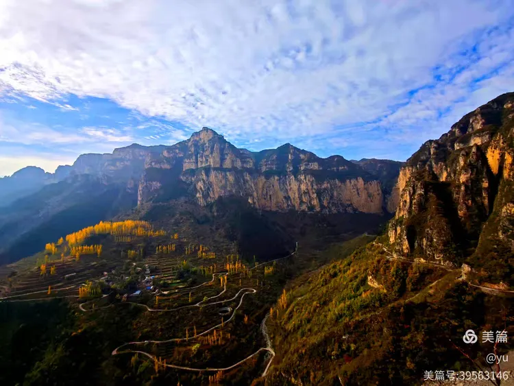 二;〔大脑天路〕大脑村位于河南省林州市石板岩镇,地处太行山顶,海拨